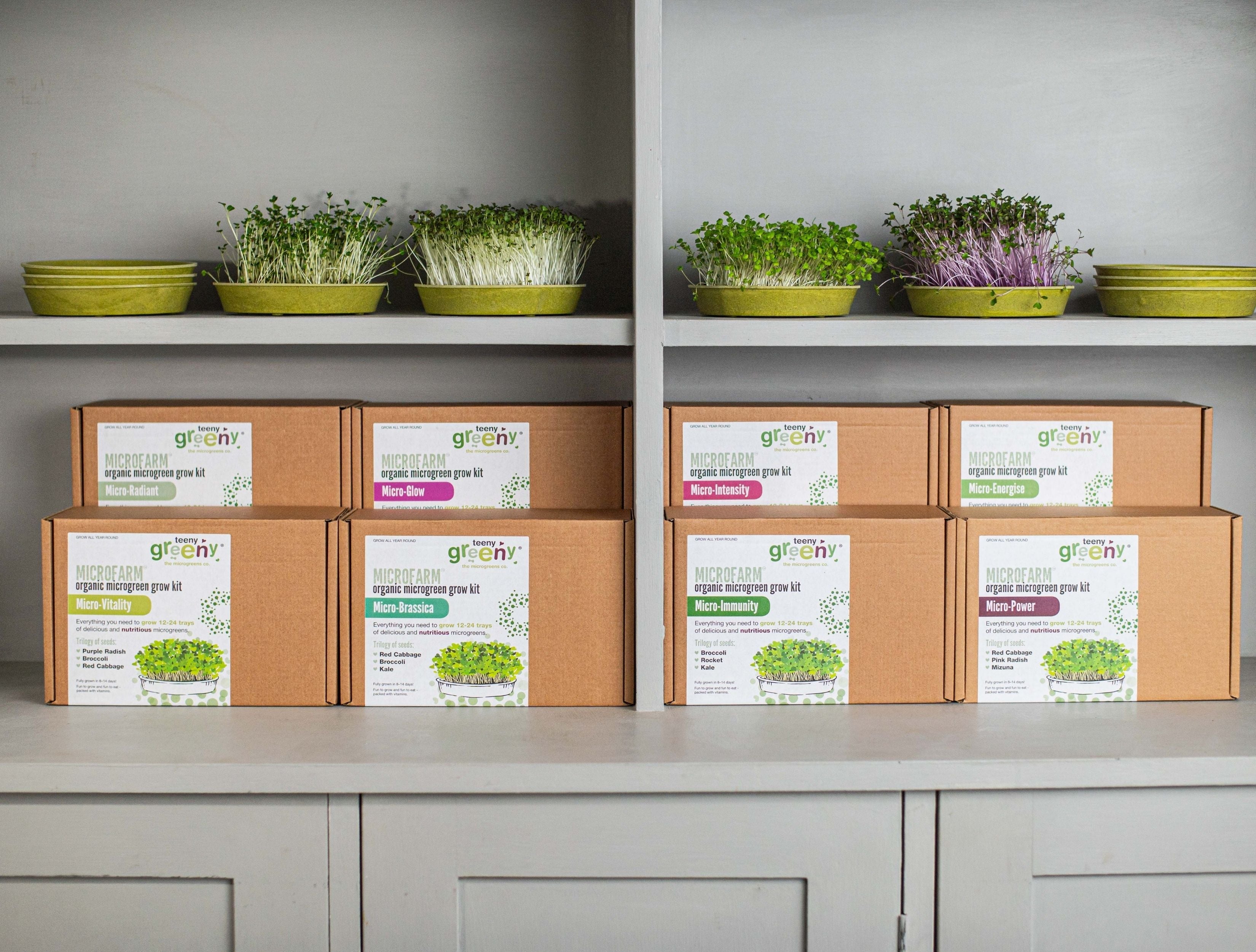 Organic Microgreen Grow Kits – Www.teenygreeny.co.uk