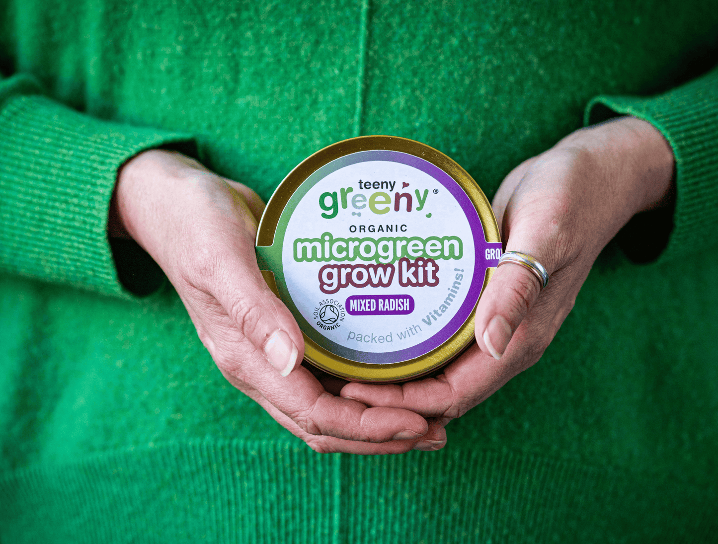 Single Tin Grow Kit | MIXED RADISH