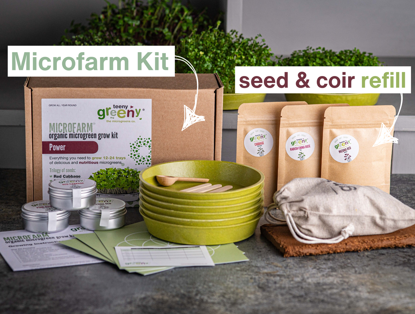Microgreen Grow Kit | POWER