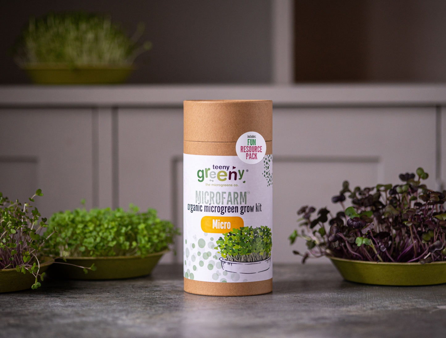 Microgreen Kit in a tube
