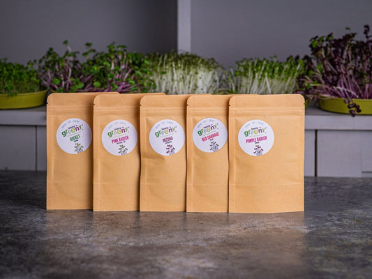 Big Flavour Organic Microgreens Seed Set