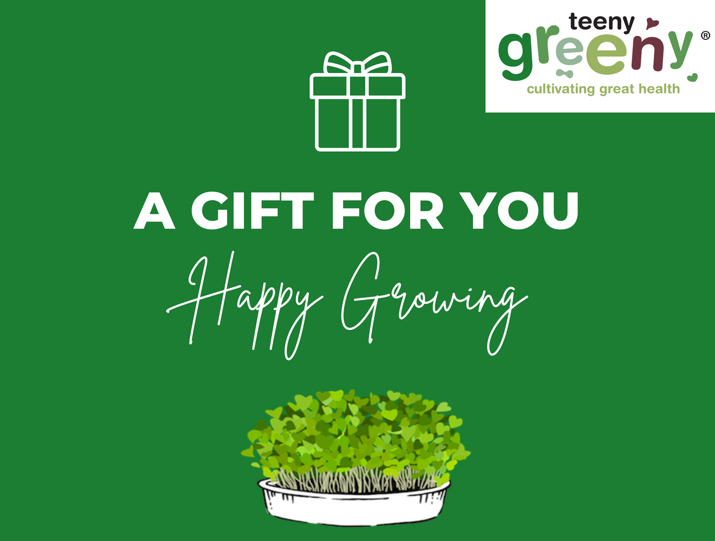 Teeny Greeny E-Gift Card