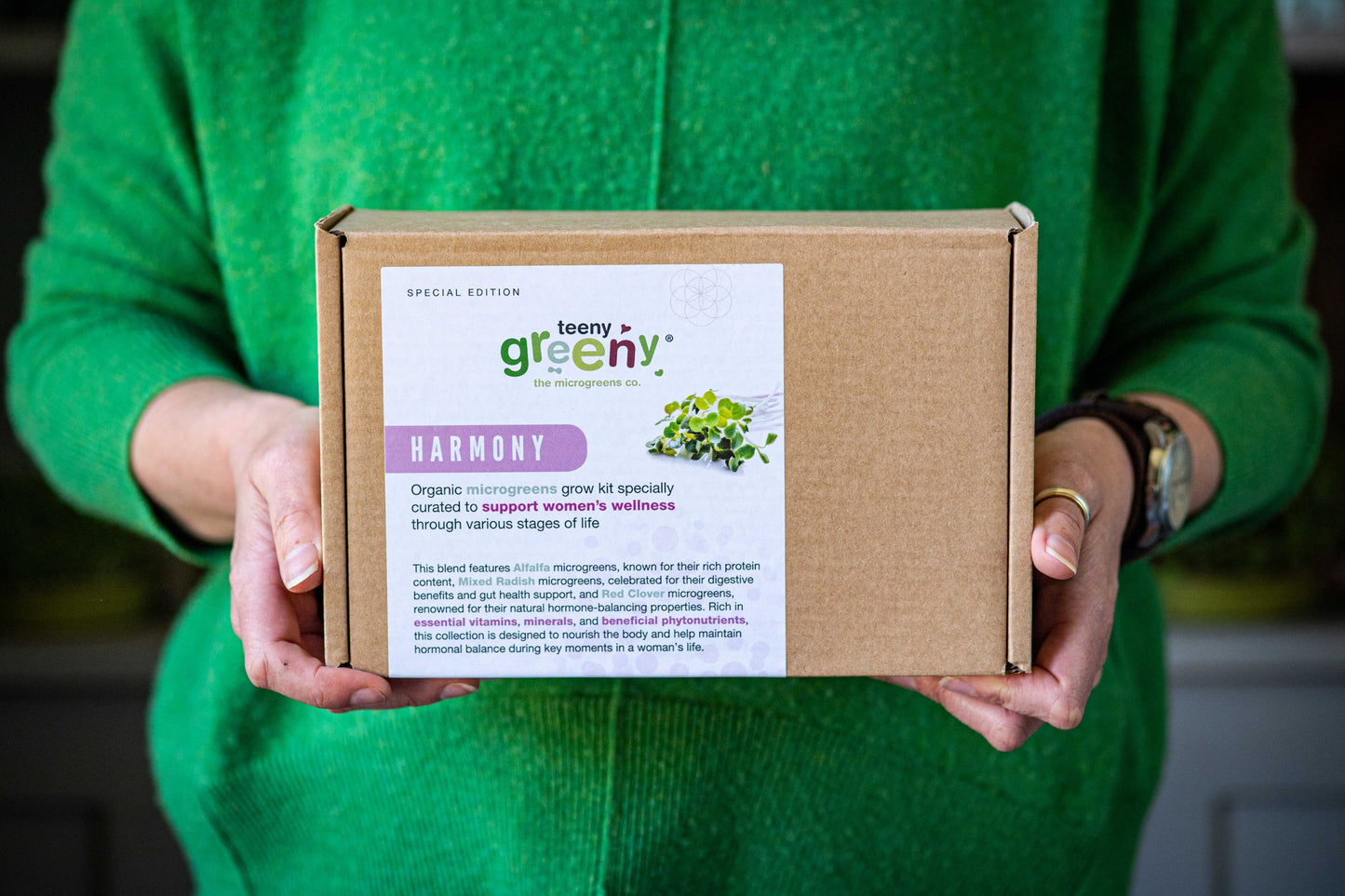Harmony Organic Microgreen Kit