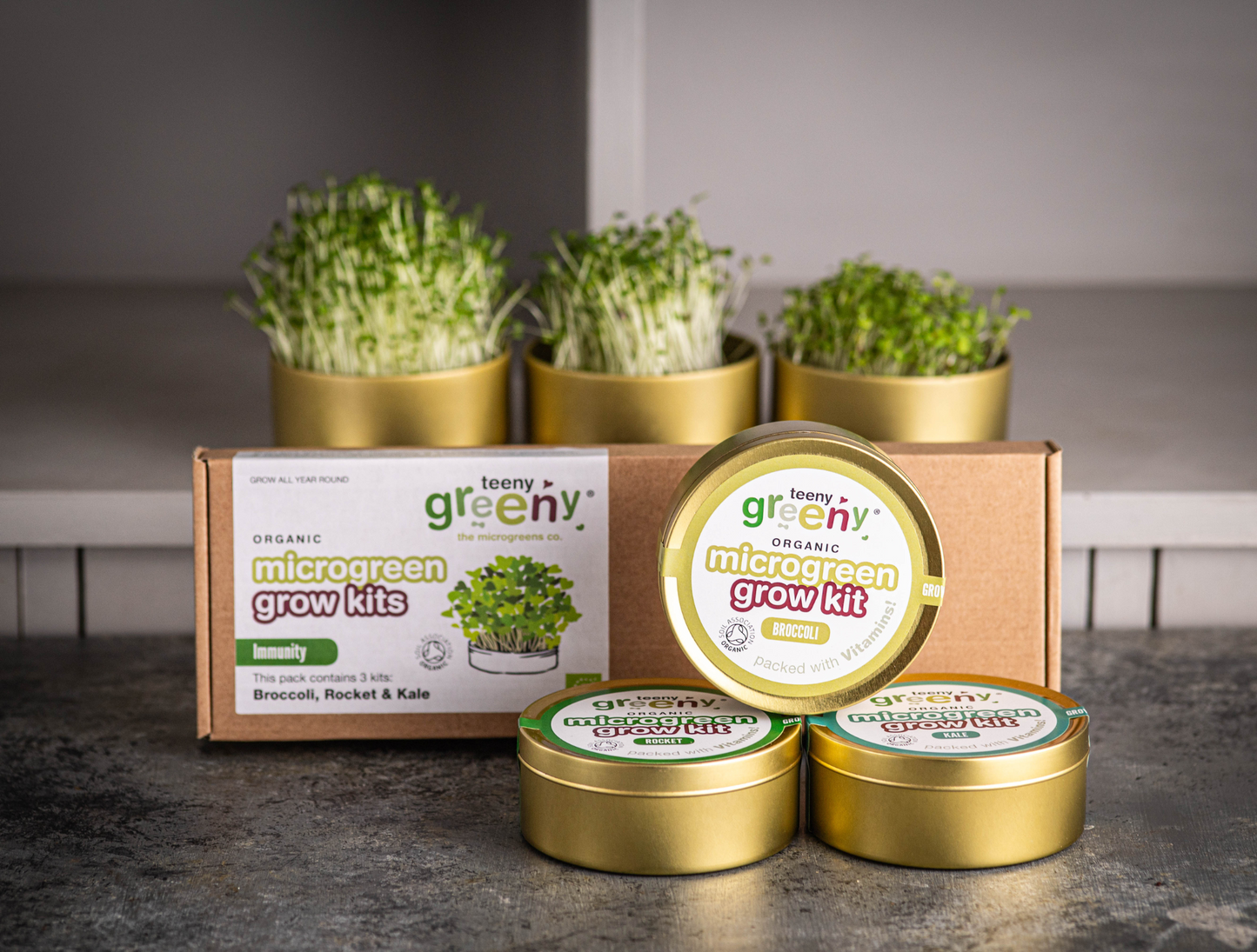 Tin Grow Kit Set | IMMUNITY