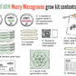 Merry Microgreens Organic Grow Kit (Christmas Special)