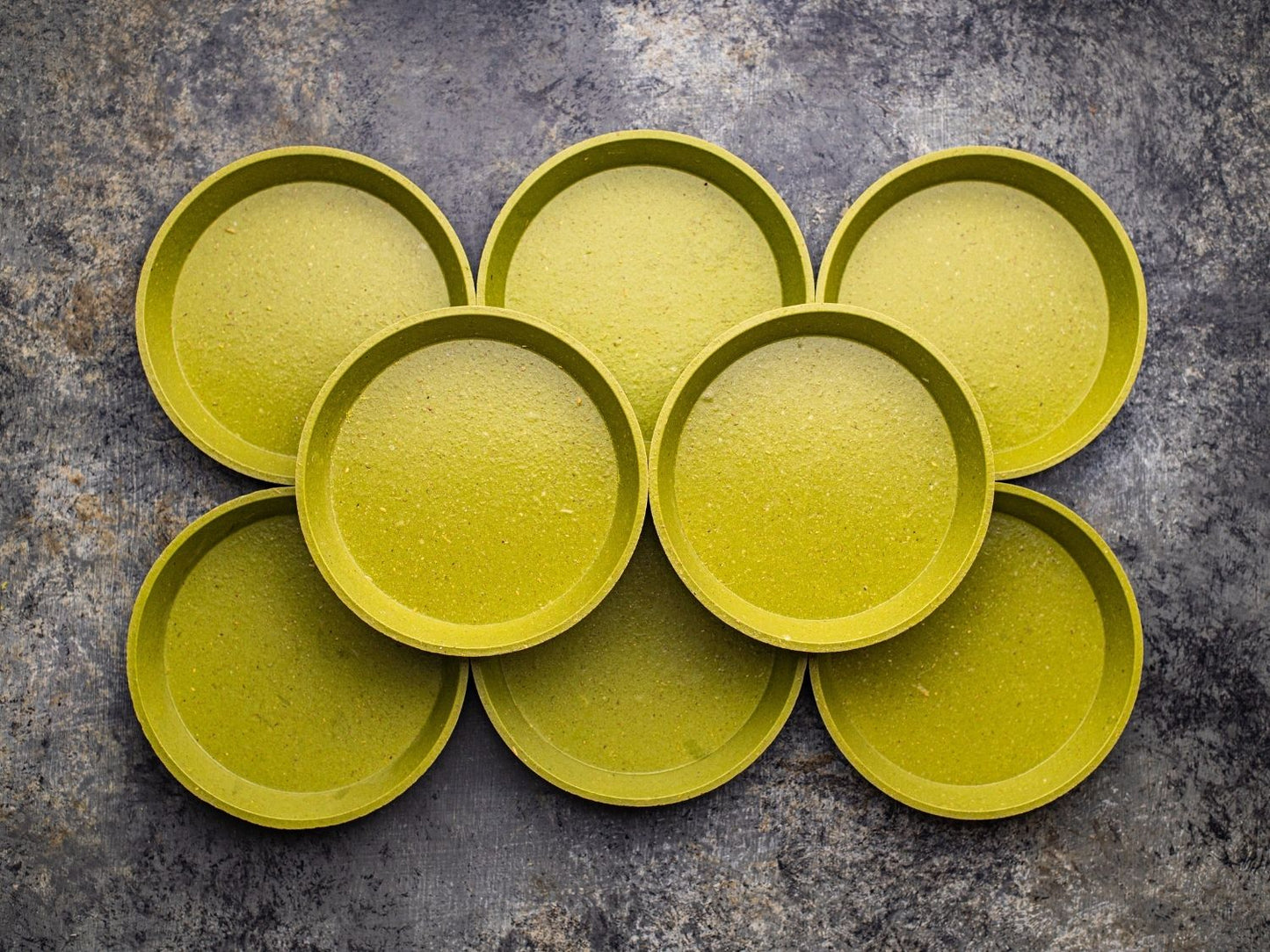 Multiple bamboo microgreen growing trays by Teeny Greeny