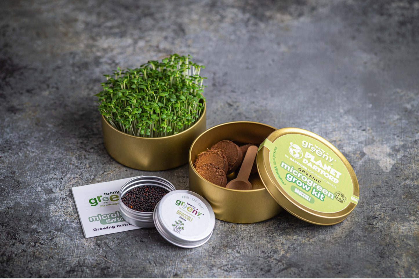 Planet Dartford Organic Microgreen Kit