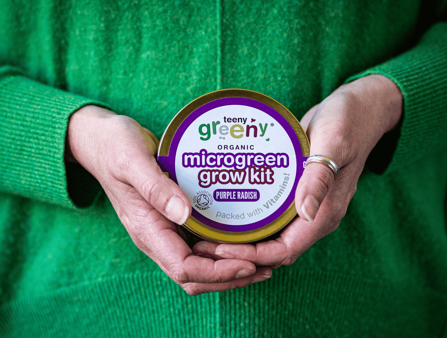 Single Tin Grow Kit | PURPLE RADISH