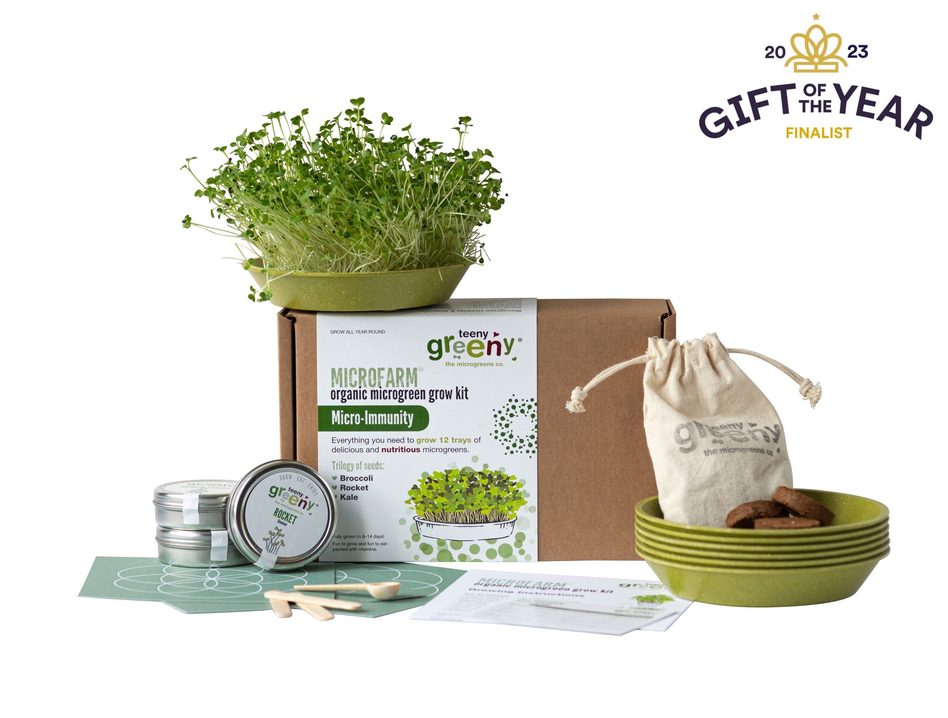 Organic Microgreen kit for Immunity