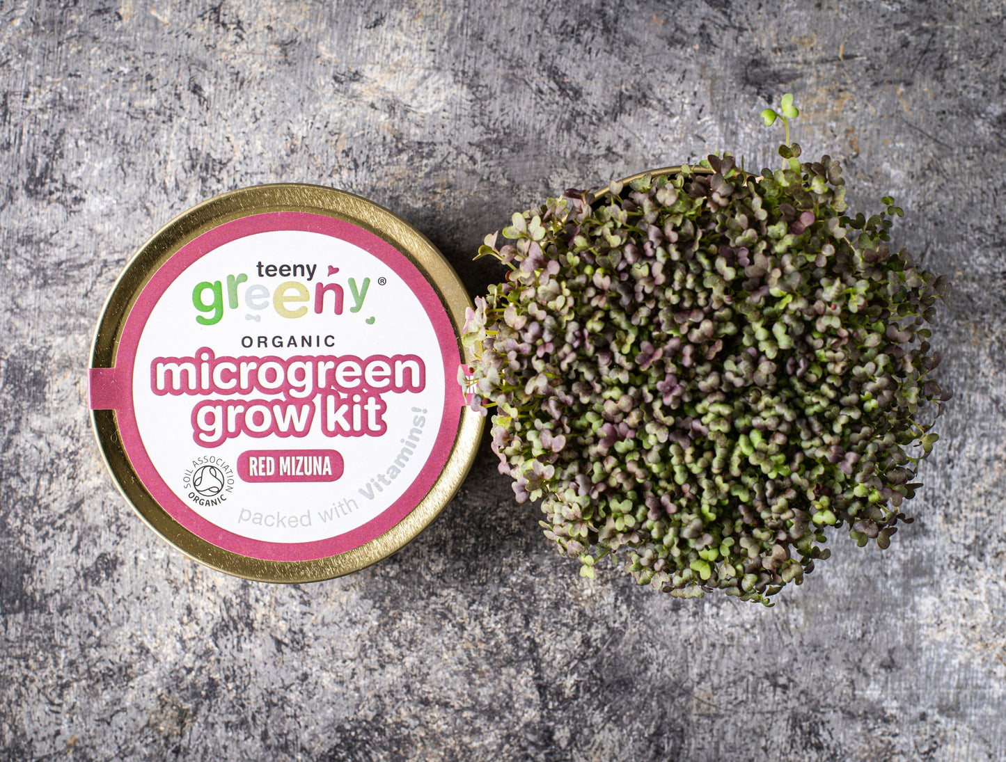 Mizuna Microgreens