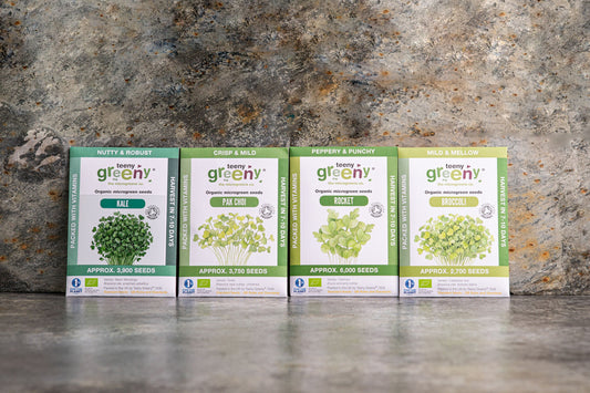All The Greens Organic Microgreens | 4 Seed Set