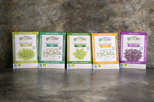 This Season’s Organic Microgreens | 5 Seed Set | Autumn Edition