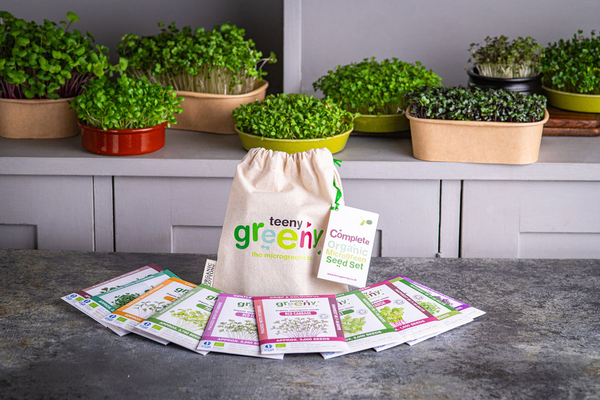 Complete Gift Set | Organic Microgreens | 10 Varieties