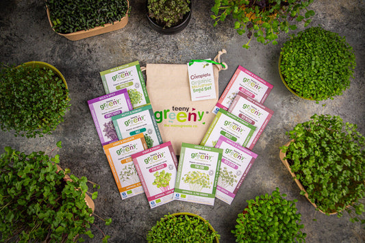 Complete Gift Set | Organic Microgreens | 10 Varieties