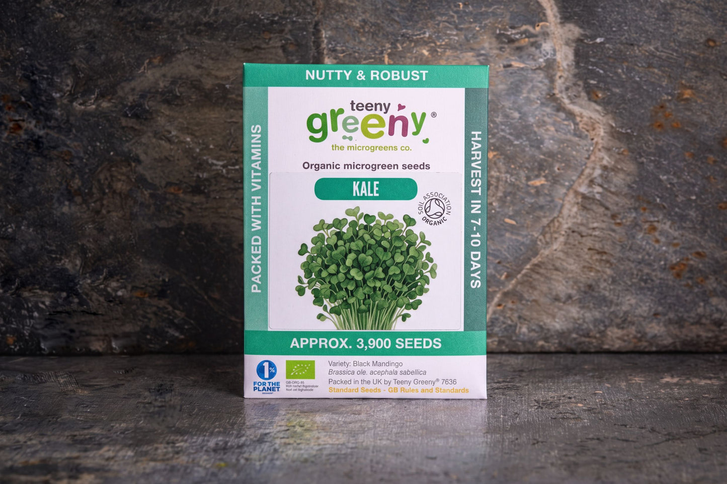 Organic Microgreens Black Kale