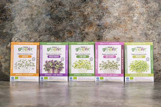Women's Wellness Organic Microgreens | 5 Seed Set